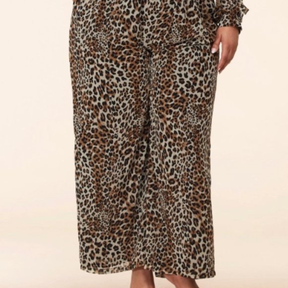 Animal Print Jumpsuit - Picture 2 of 2